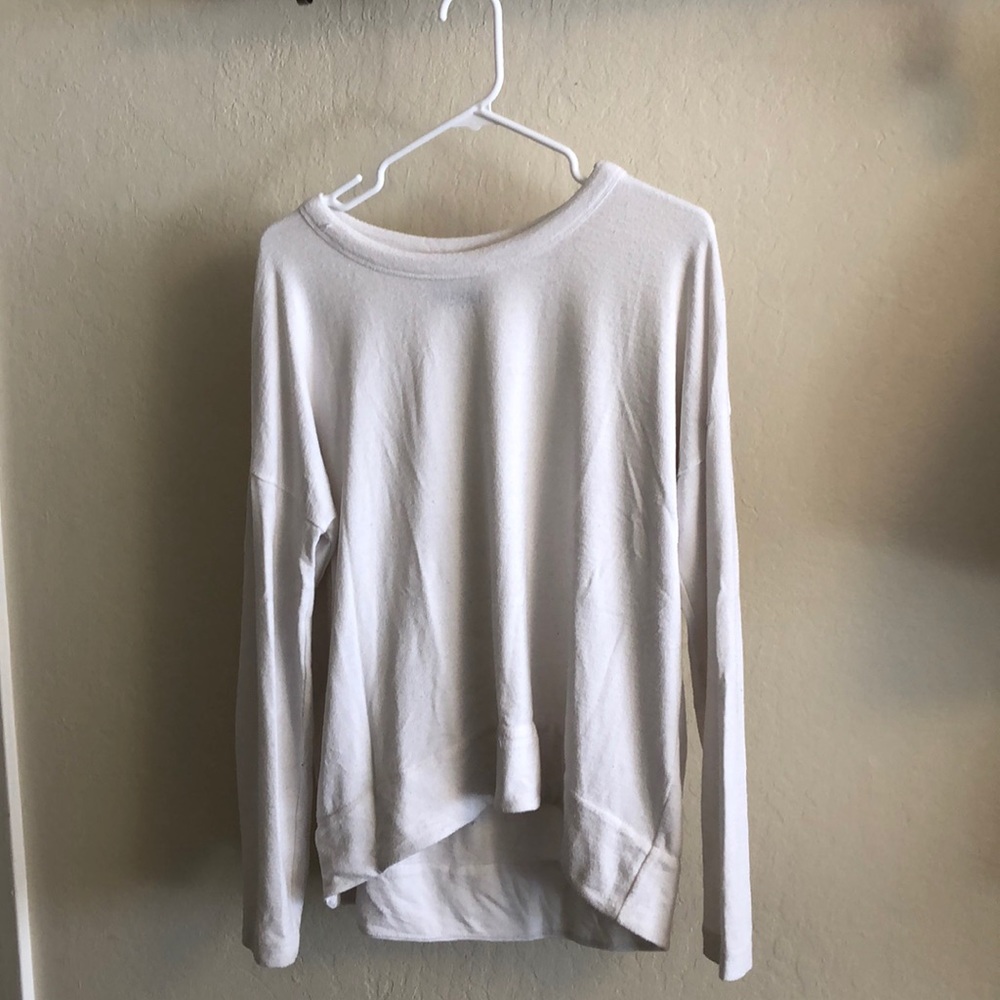Rag & bone white sweatshirt